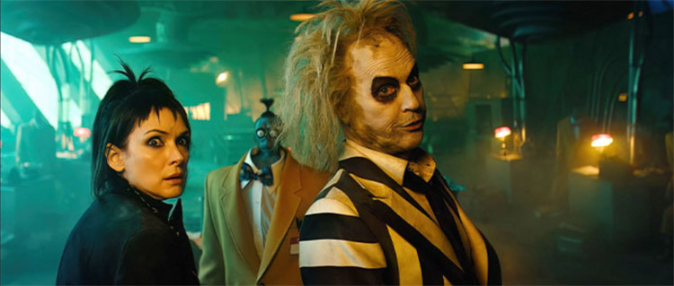 Beetlejuice Beetlejuice-recensie: het wachten meer dan waard, hoe stevig het me ook opviel dat veel elementen ook in andere films voorbijkomen...